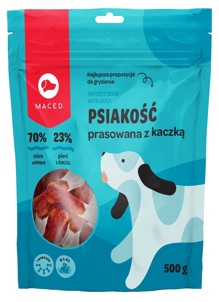Posušeno goveje meso z račjo MDE - Pasja priboljšek - 500g