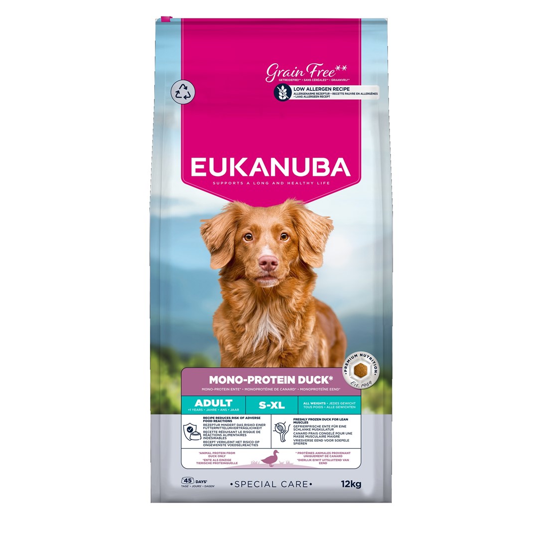 EUKANUBA Special Care Mono Adult, račje meso, 12kg