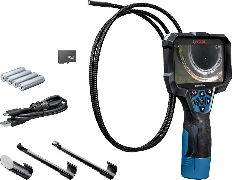 BOS PROFESSIONAL industrijska inspekcijska kamera GIC 12V-5-27 C, 8,3 mm sonda, IP67