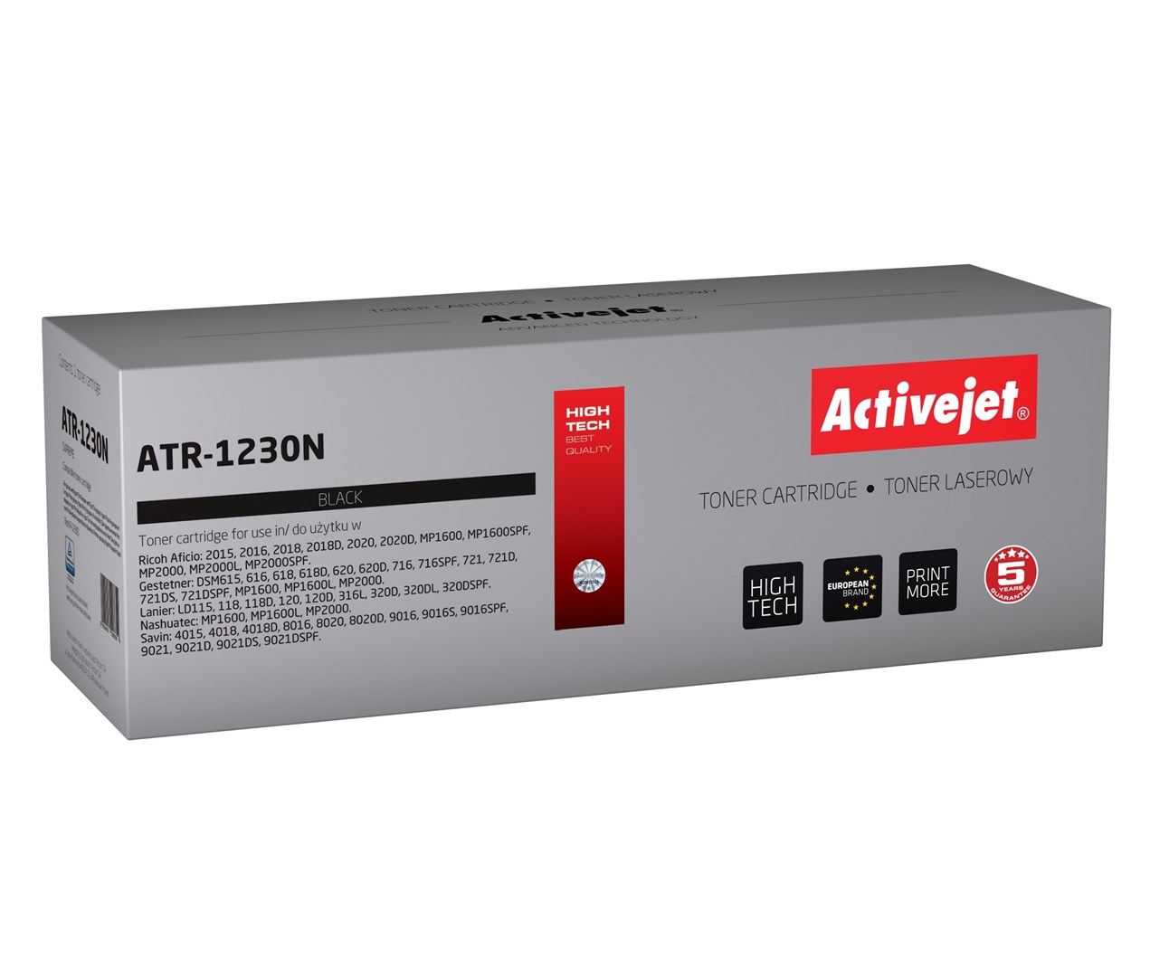 Activejet ATR-1230N toner, zamenjava za Ricoh 885094, črna, 9000 strani