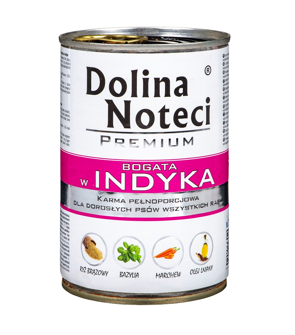 Dolina Noteci Premium Rich s puranom - Mokra hrana za pse, 400 g