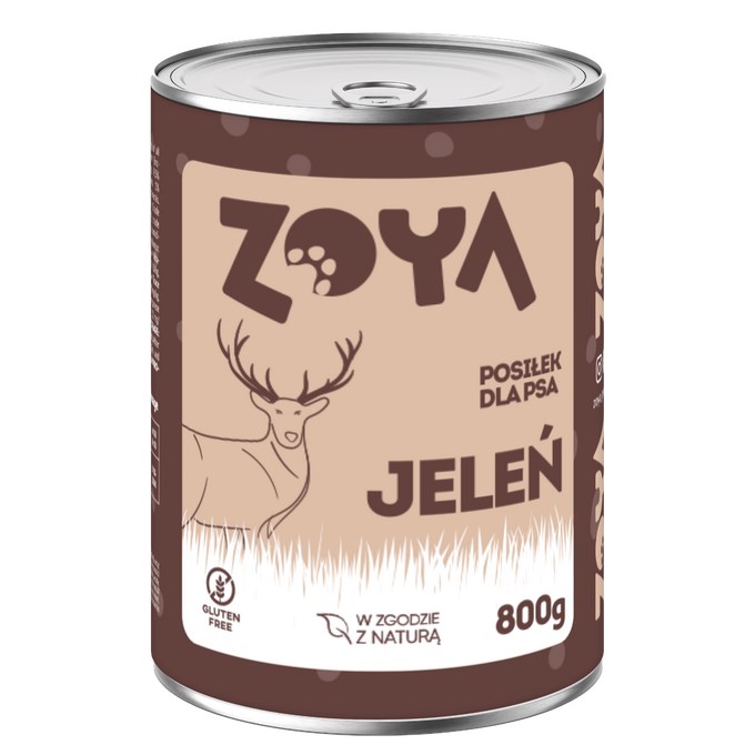 ZOYA Deer - mokra hrana za pse z jelenom 800g