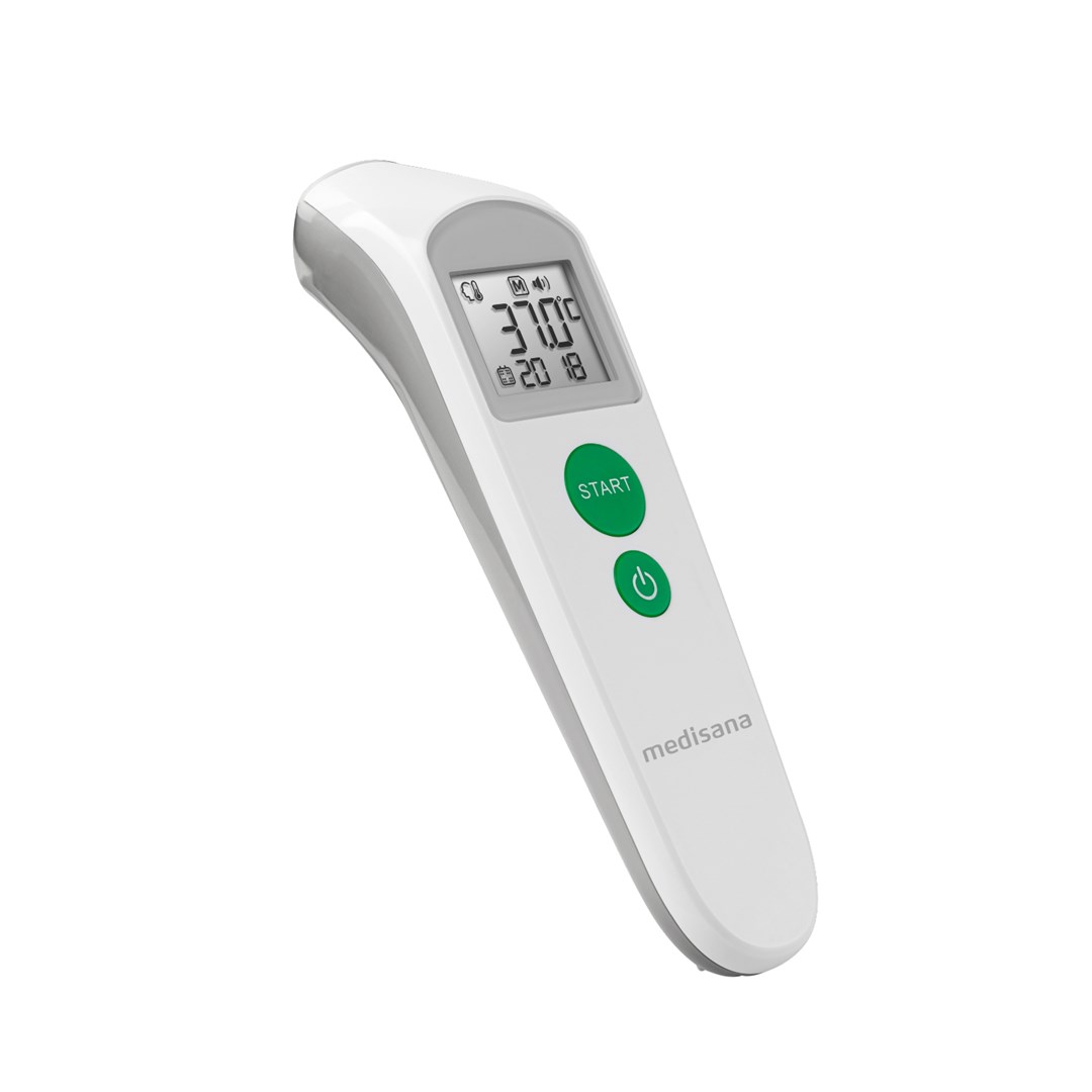 Digitalni toplomer Medisana TM 760, bel, z gumbi