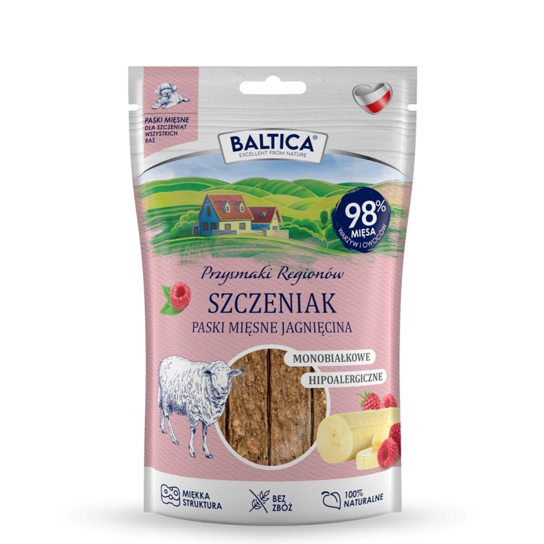 BALTICA Pasja poslastica za mladiče Jagnjetina - 90 g