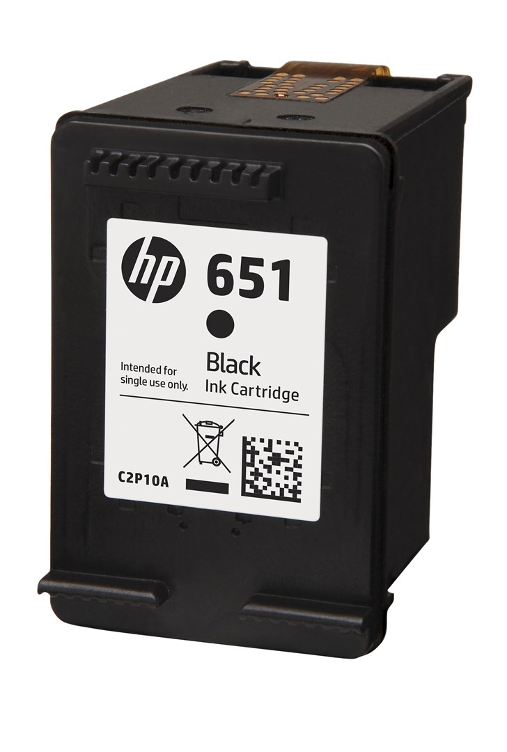 HP 651 Original črni kartušni, 600 strani