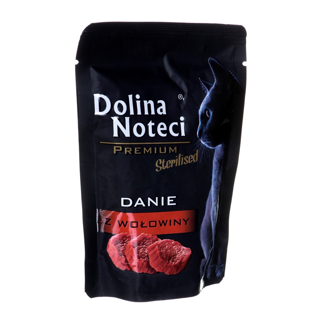 Dolina Noteci Premium hrana za sterilizirane mačke, govedina, 85g