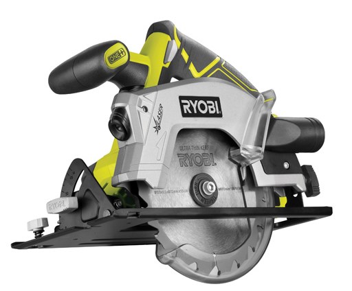 Akumulatorska krožna žaga 18V z laserjem RYOBI RWSL1801M