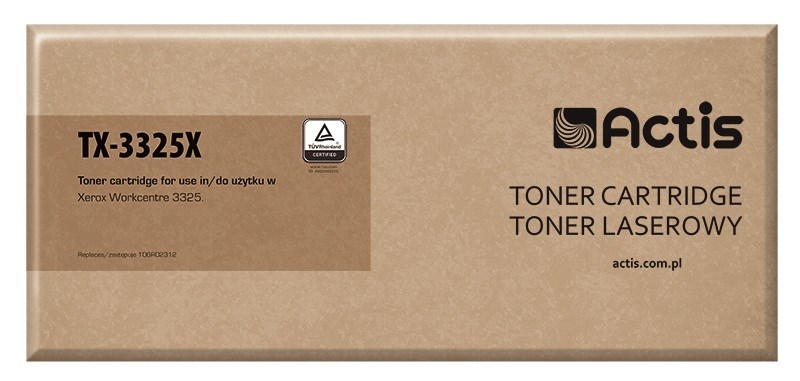 Actis TX-3325X toner (nadomestni za Xerox 106R02312), standardna zmogljivost, 11000 strani, črn