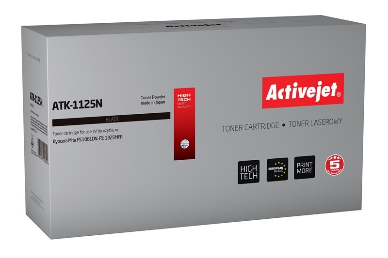 Activejet nadomestni toner za Kyocera TK-1125, Supreme, 2100 strani, črn
