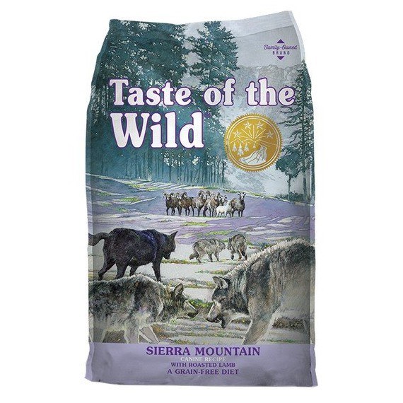 TASTE OF THE WILD Sierra Mountain - suha pasja hrana - 12,2 kg
