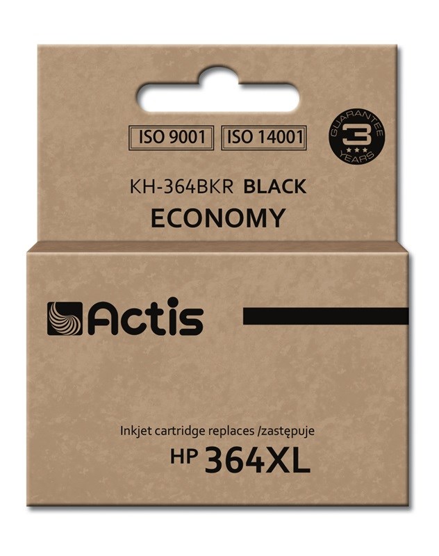 Actis KH-364BKR črn črnilo (nadomestno za HP 364XL)