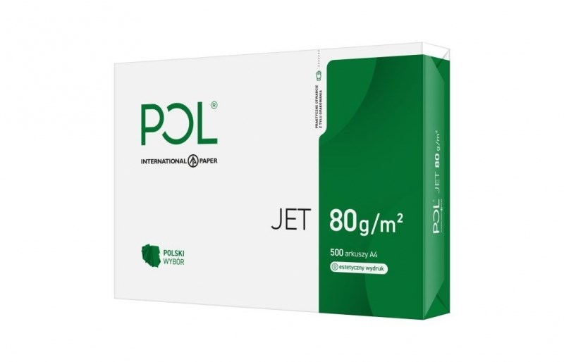Pisarniški papir IGE POLJET 9938A80, A4, 80g/m², 500 listov, bel, mat