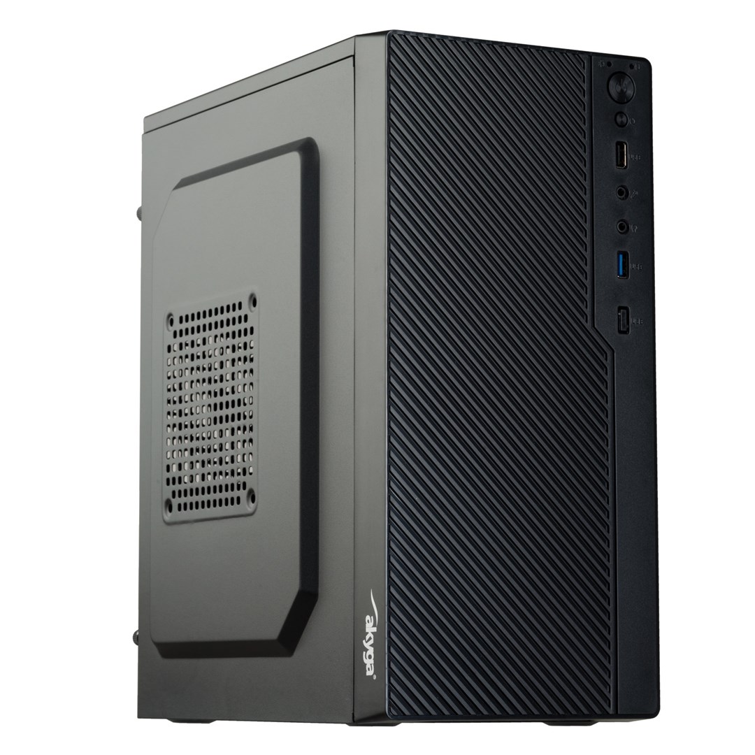 Akyga AK36BK Micro Tower črn računalniško ohišje