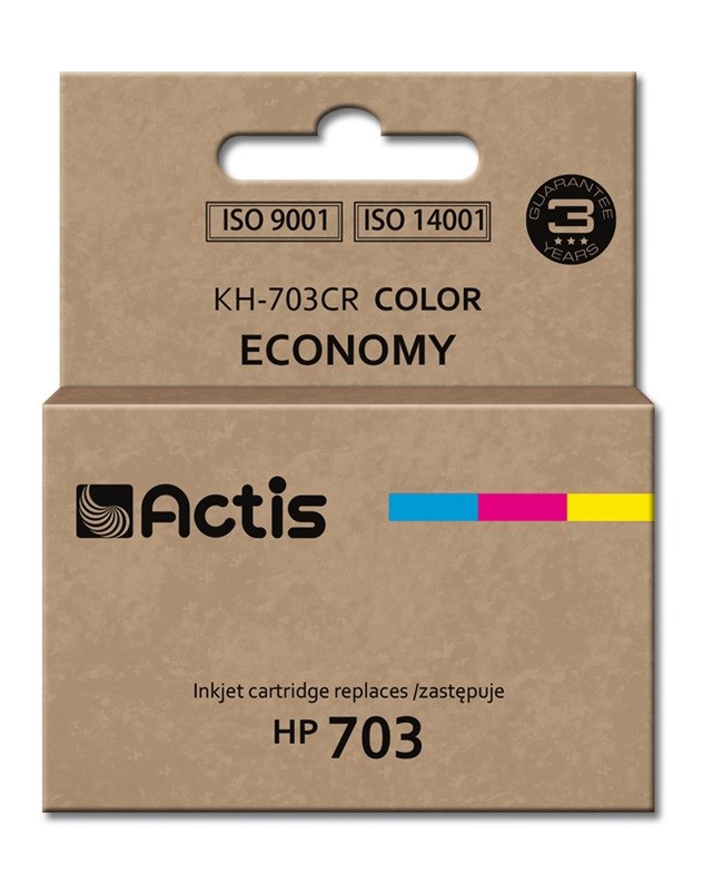 ACS KH-703CR združljivi črni vložek (nadomestni HP 703 CD888AE), 12 ml