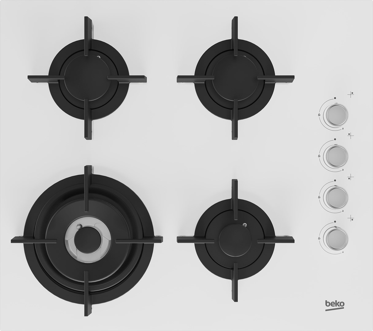 Beko HILW64122SW Built-in gas hob 60