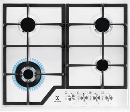 Electrolux EGS6436WW balta iebūvējama gāzes plīts