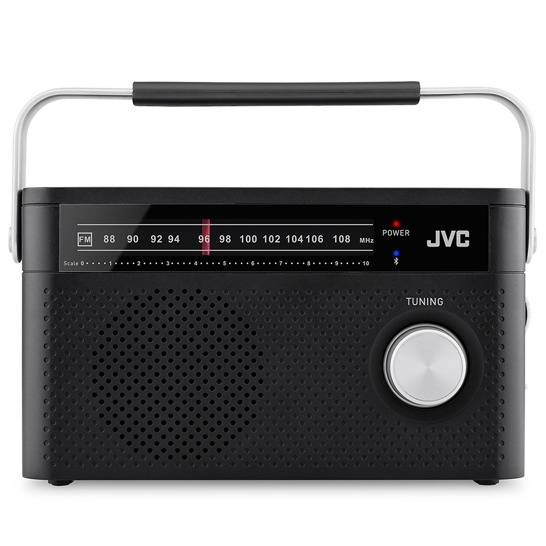 JVC RA-E315B Portable radio Black