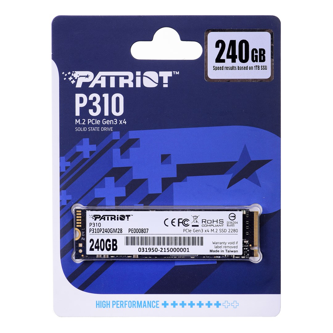 Patriot Memory SSD disks Patriot P310