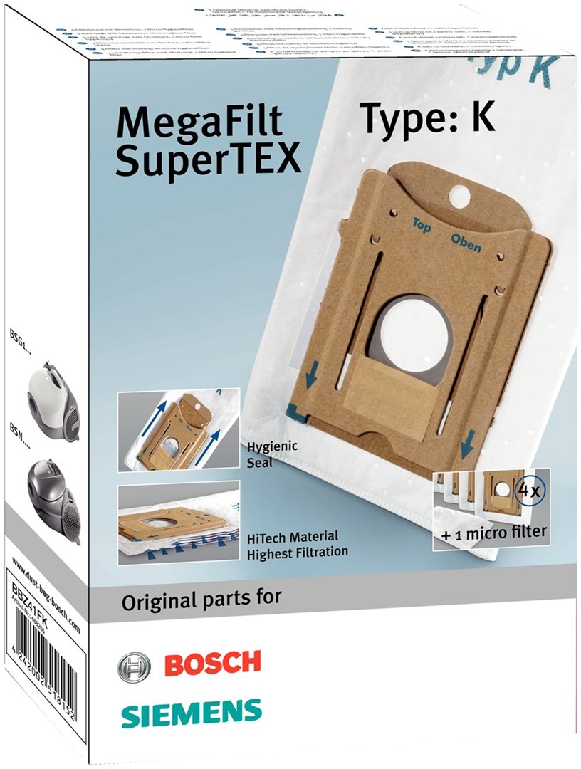 Bosch BBZ41FK putekļsūcēja piederums/padeves komplekts