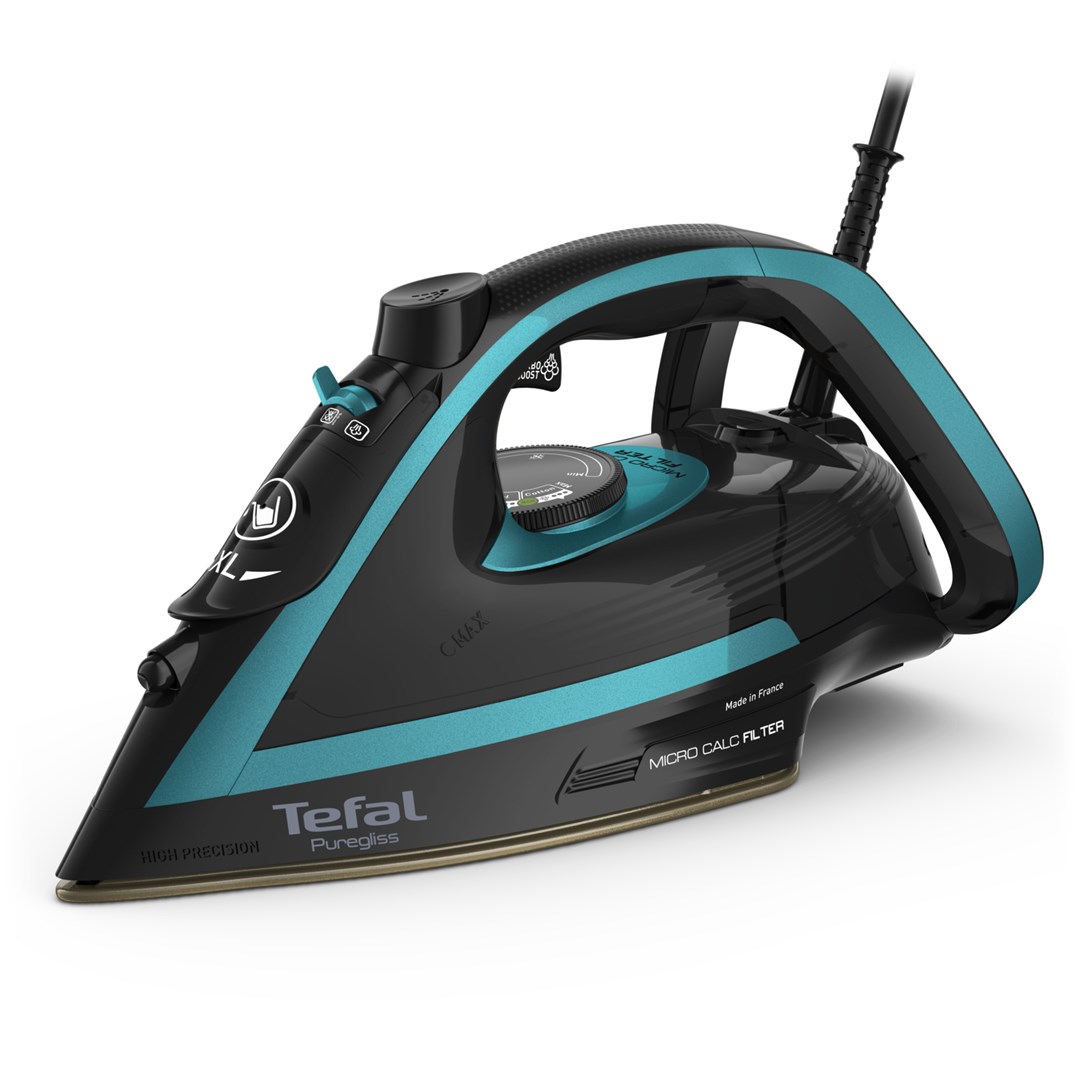 Tefal Puregliss FV8066 sausā un tvaika