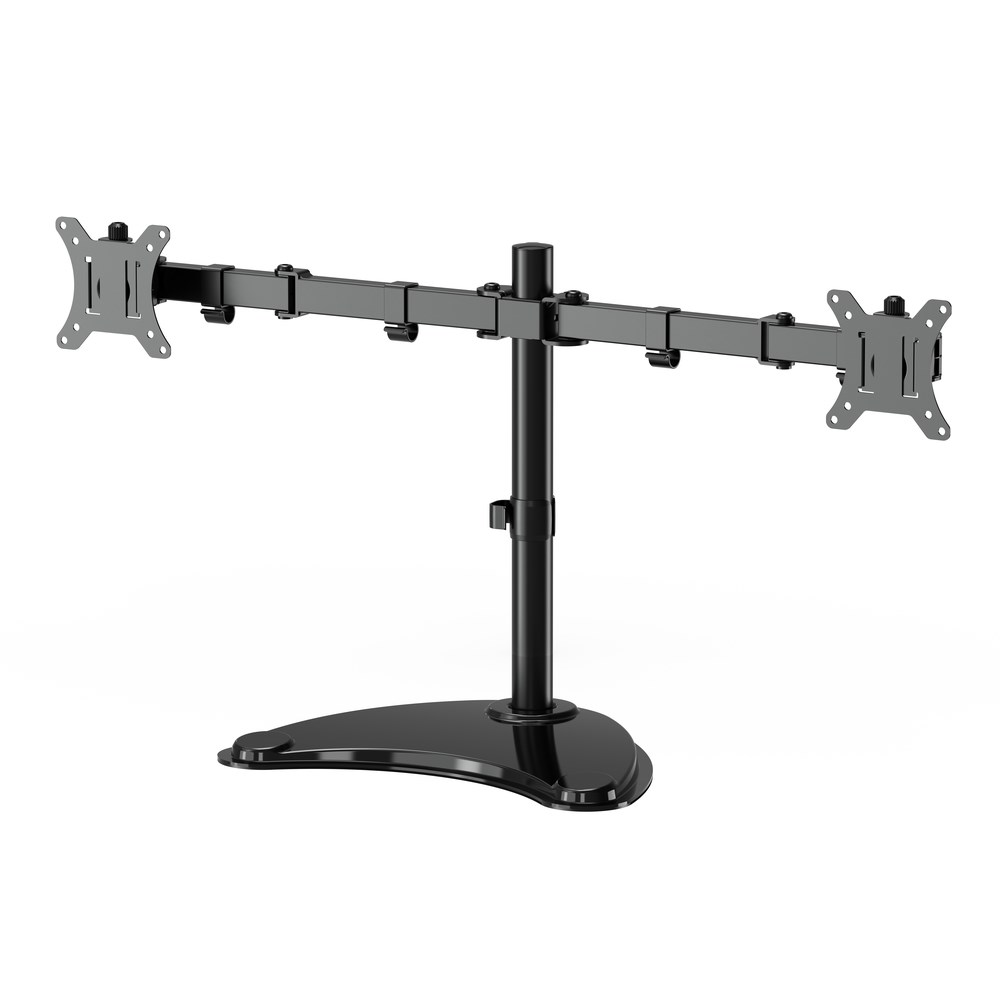 Gembird MS-D2ST-02 monitora galda statīvs (rotējams