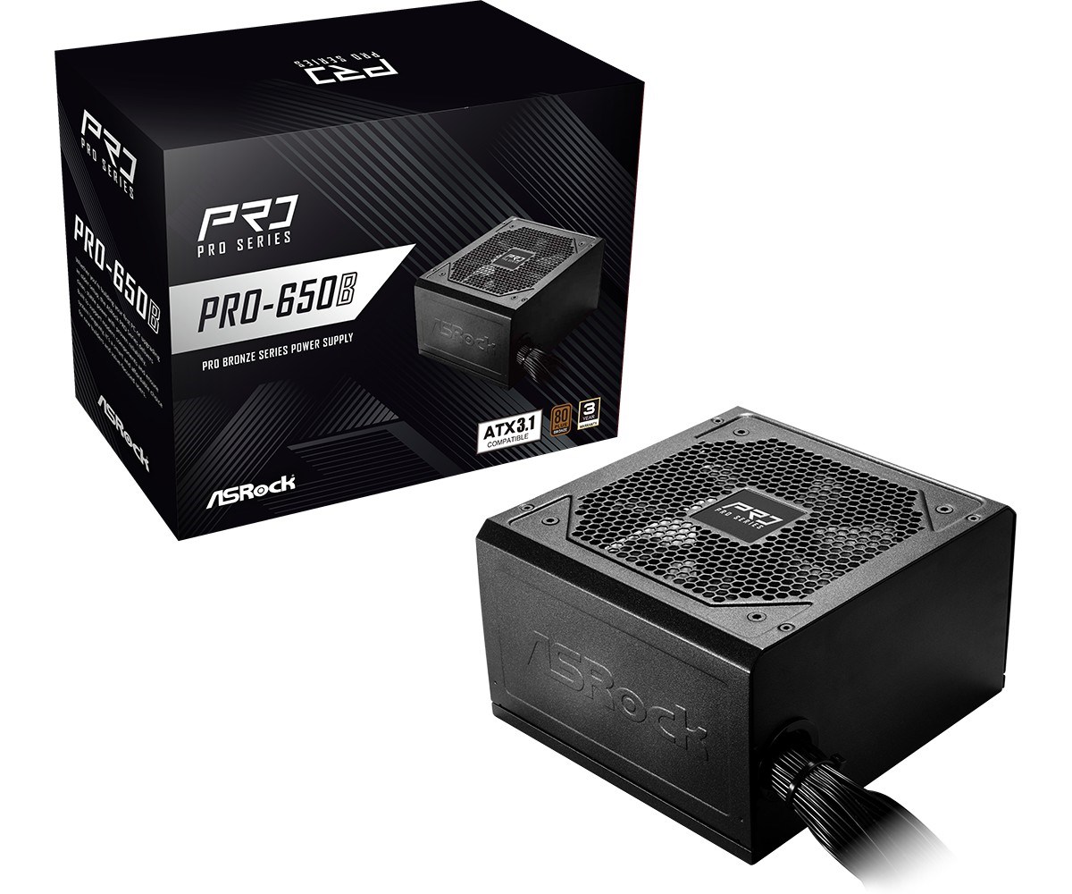 Asrock PRO-650B power supply unit 650