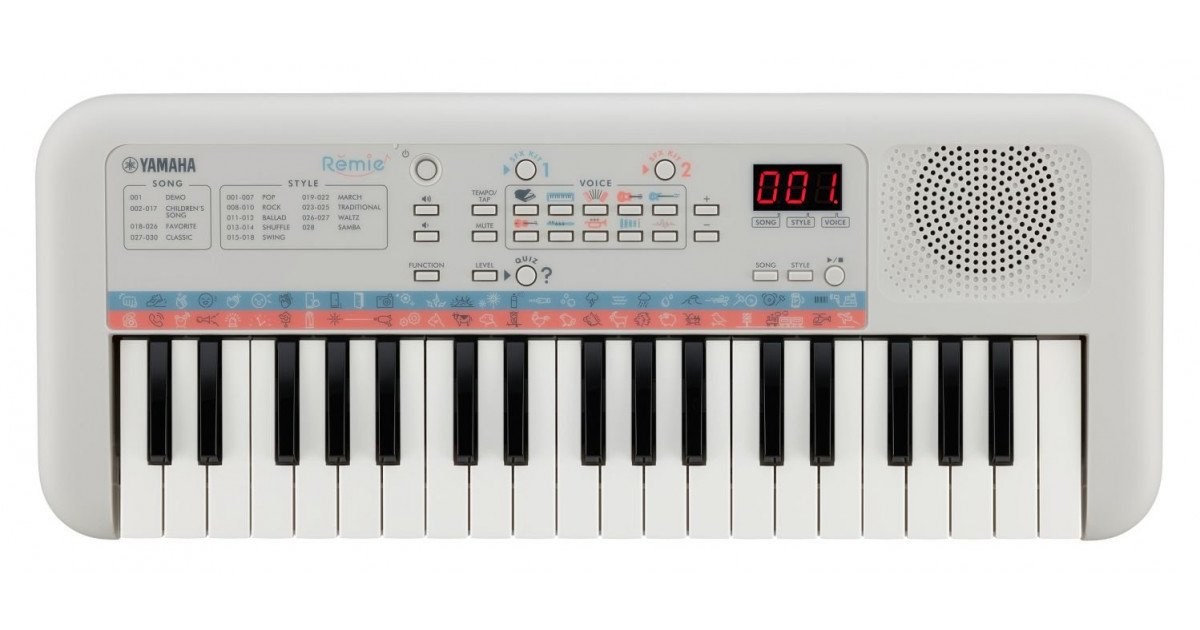 Yamaha Remie digitālais sintezators, balts