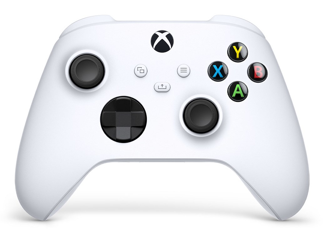 Microsoft Xbox bezvadu kontrolieris, balts, spēļu