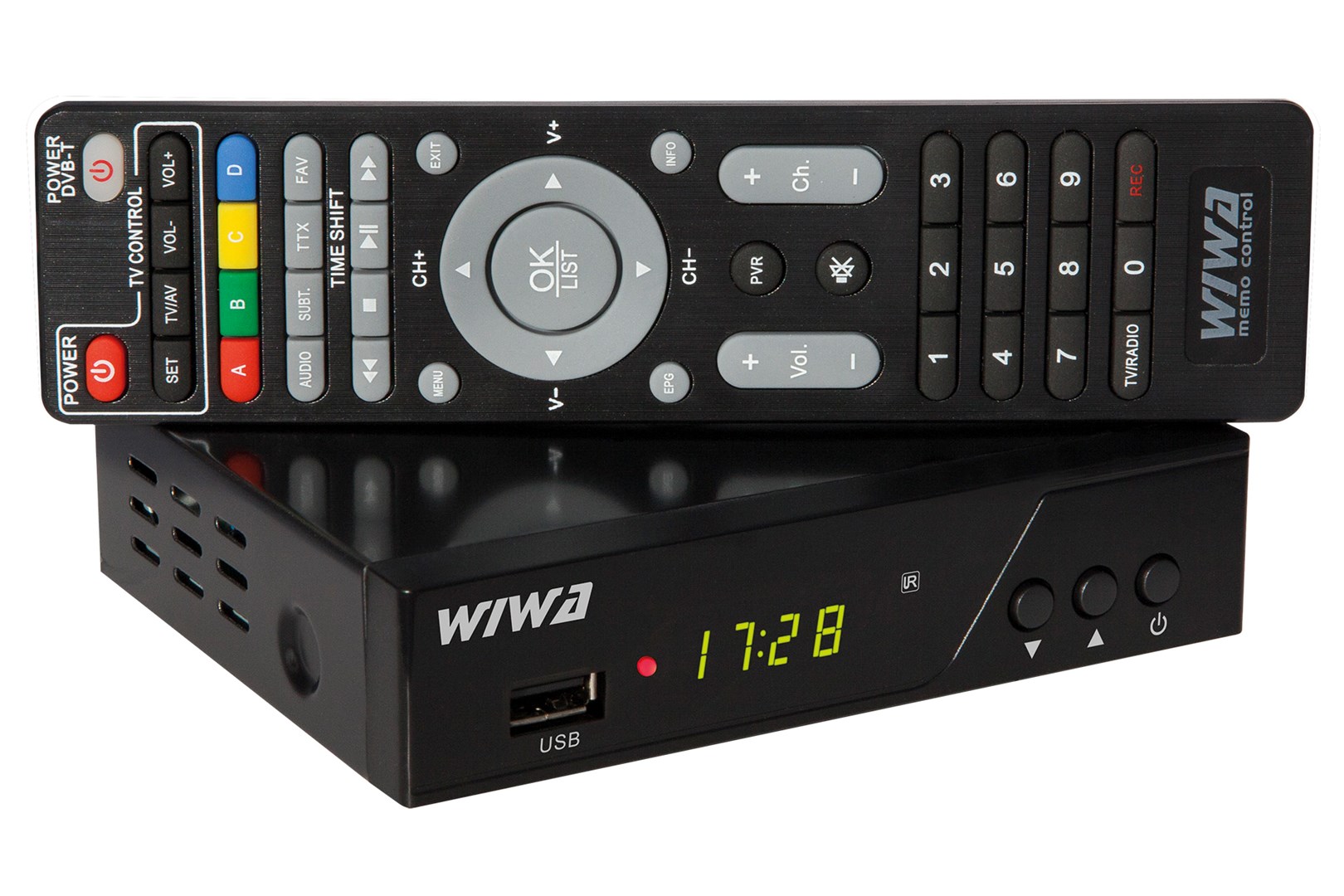 WIWA DVB-T/T2 H.265 PRO uztvērējs