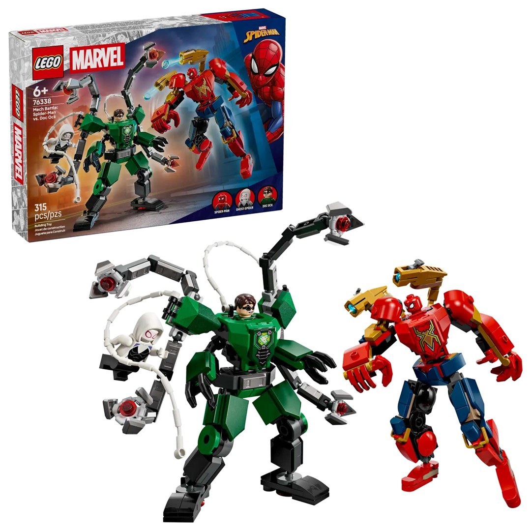 LEGO MARVEL 76338 Robotu kauja: Zirnekļcilvēks