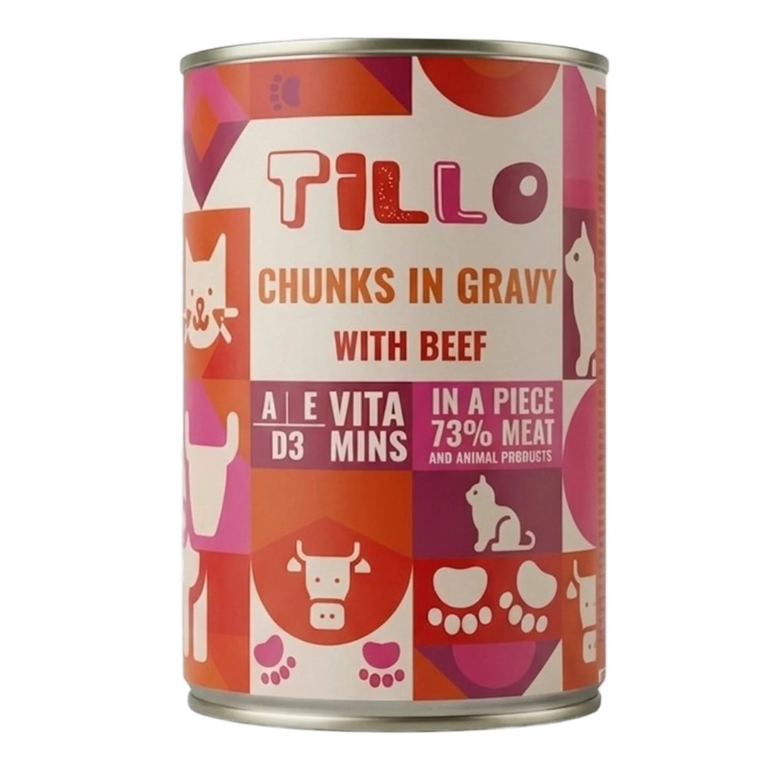 TILLO Chunks in gravy Beef -