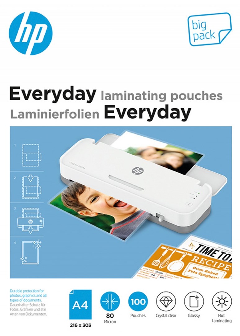 Hewlett-Packard HP ikdienas laminēšanas plēve A4