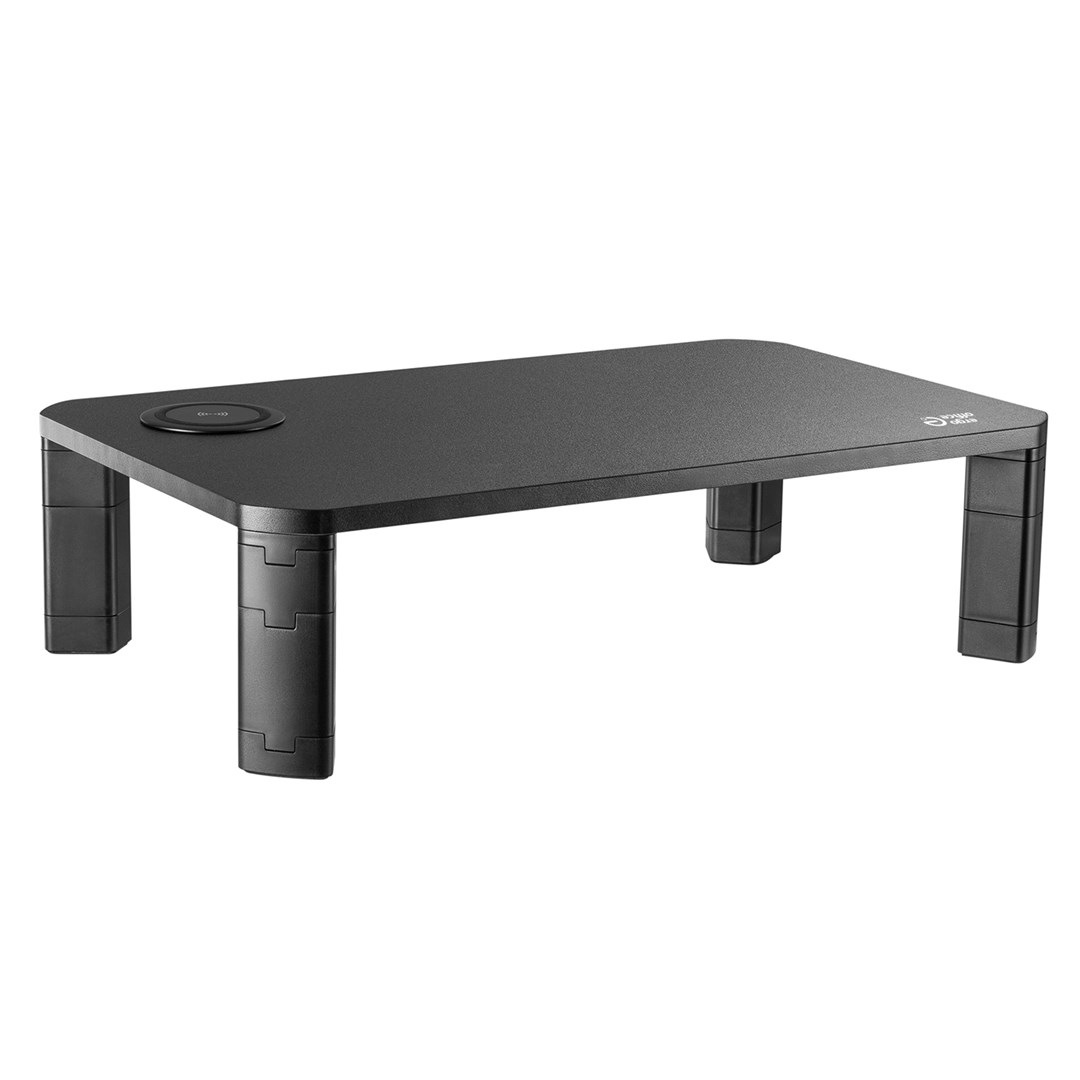 Maclean Monitor stand with QI Ergo