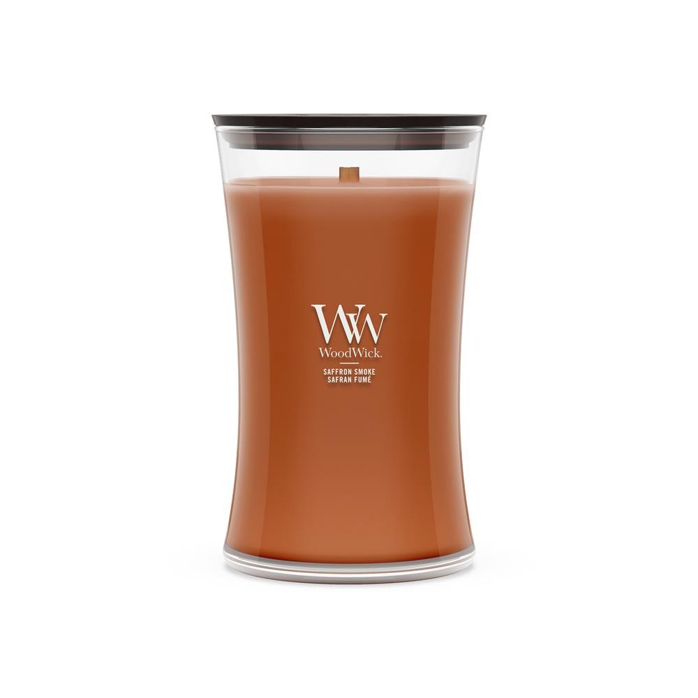 WoodWick Saffron Smoke wax candle Cylinder