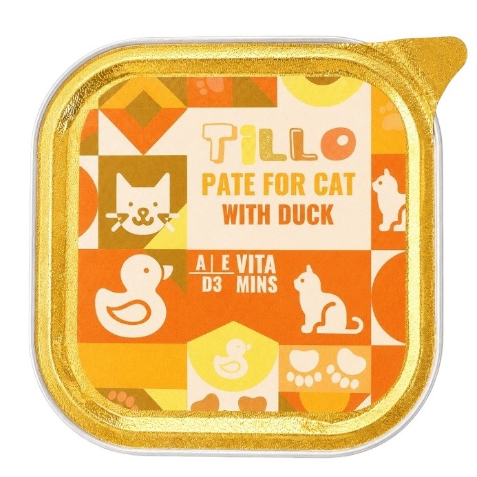 TILLO Pate Duck - wet cat