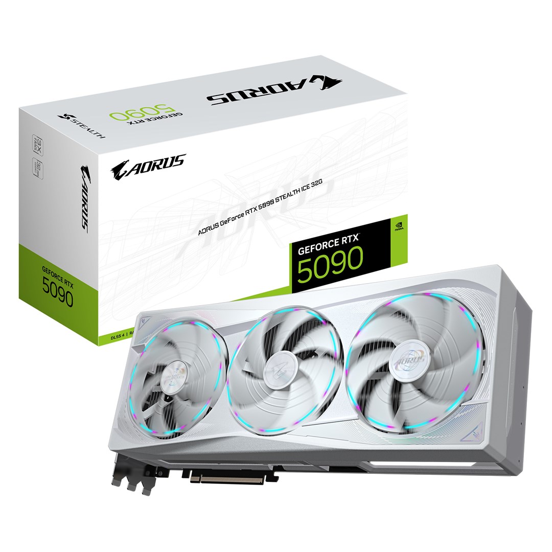 GIGABYTE AORUS RTX5090 STEALTH ICE 32GB