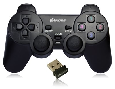 Vakoss GP-4705BK Gaming Controller Black RF