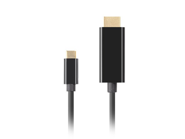 LANBERG KABELIS USB-C(M)->HDMI(M) 1M 4K 60HZ