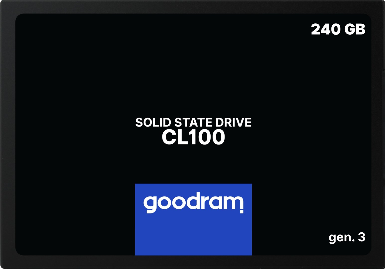 SSD disks GOODRAM CL100 Gen. 3