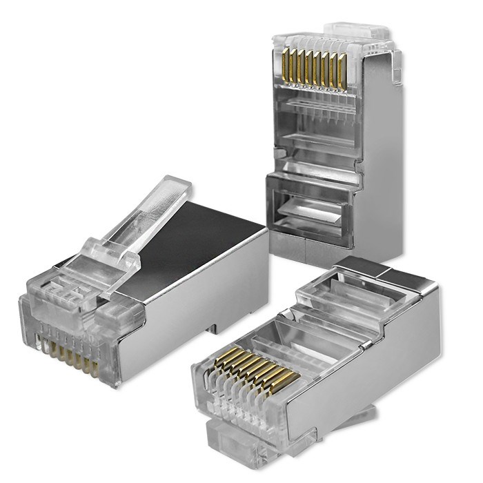 Qoltec 54556 RJ45 modulārais savienotājs |