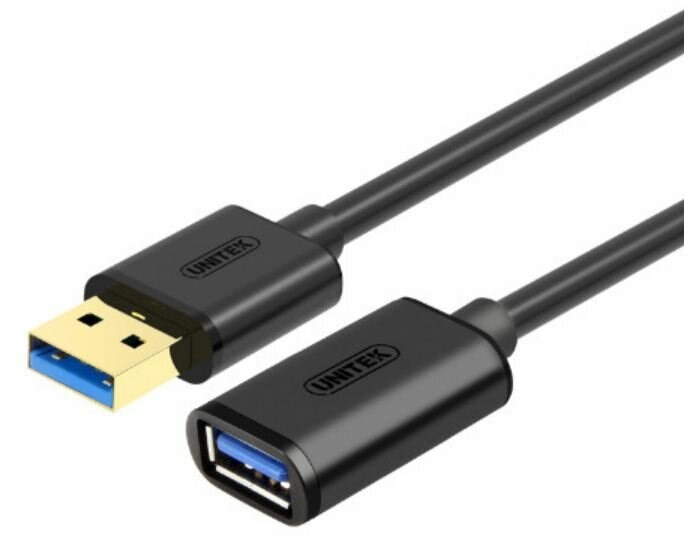 UNITEK Y-C456GBK USB kabelis 0,5