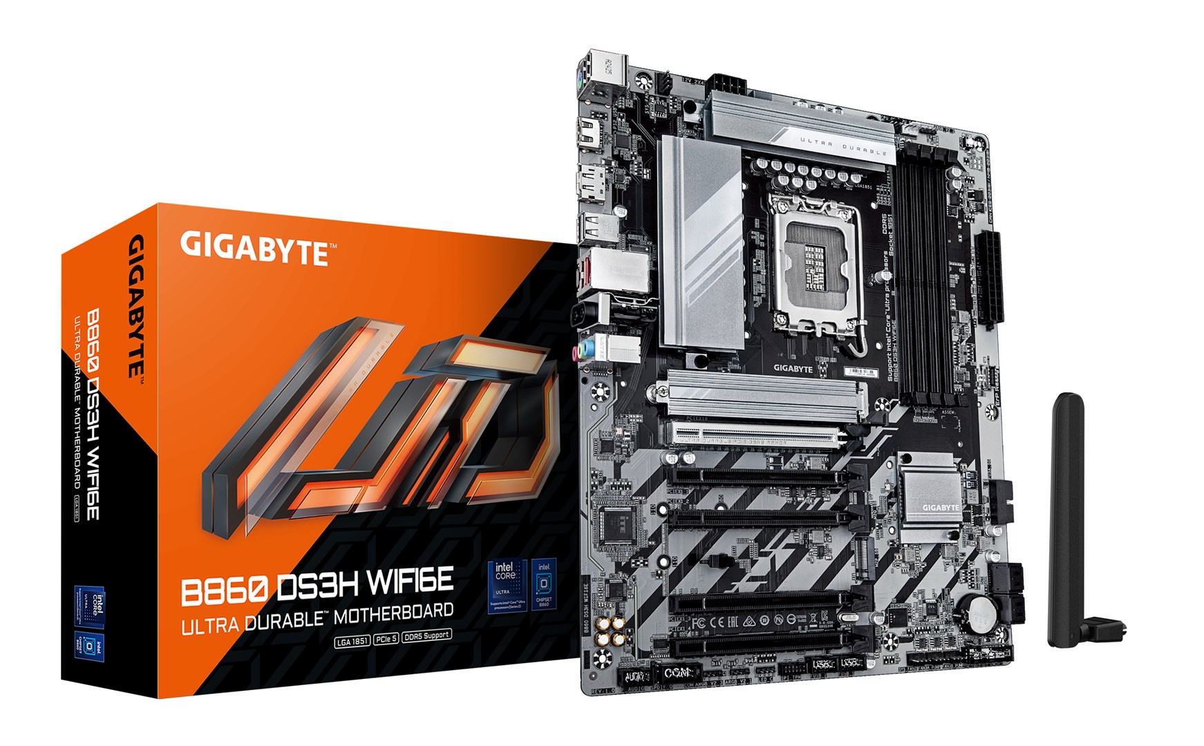 GIGABYTE B860 DS3H WIFI6E mātesplate -