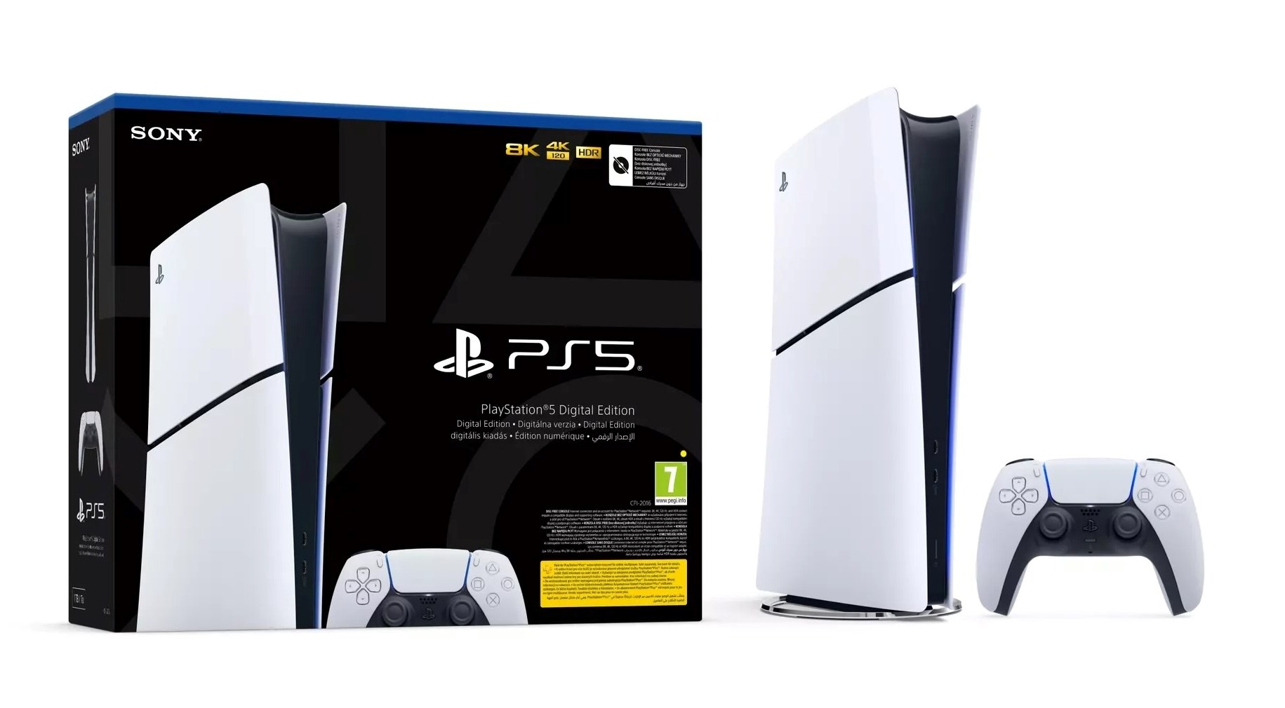Sony PlayStation 5 Digital Slim e-šasija
