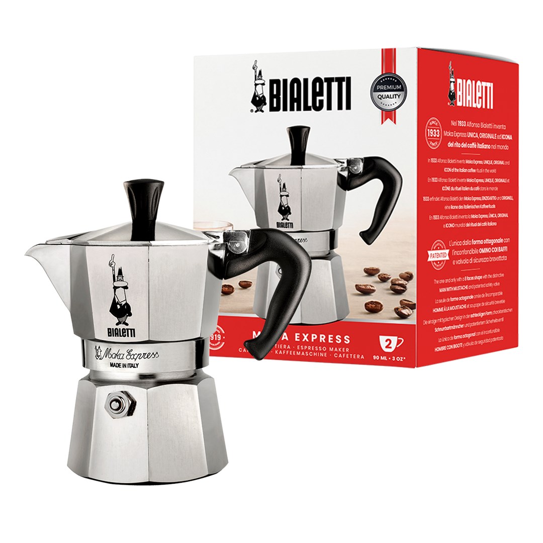 Bialetti Moka Express Moka pods Alumīnijs