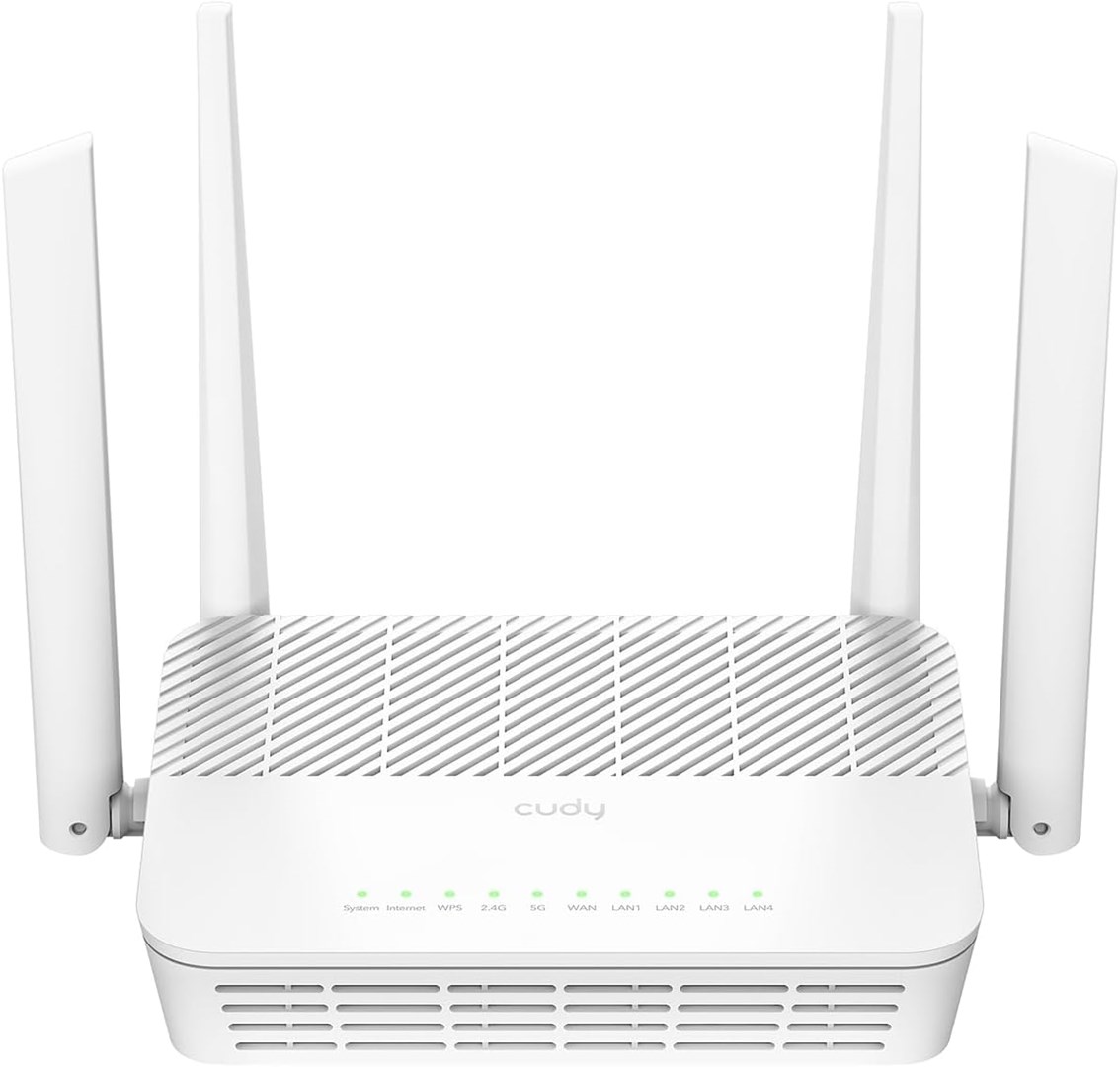 Cudy WR3000S bezvadu maršrutētājs Gigabit Ethernet