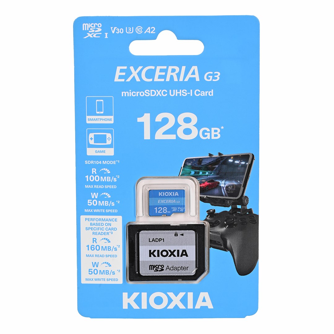 Kioxia EXCERIA G3 128 GB MicroSDXC