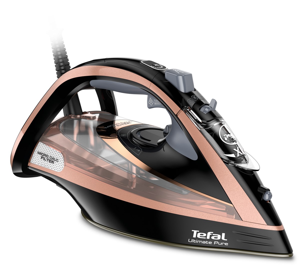 Tefal Ultimate Pure FV9845 gludeklis Sausais
