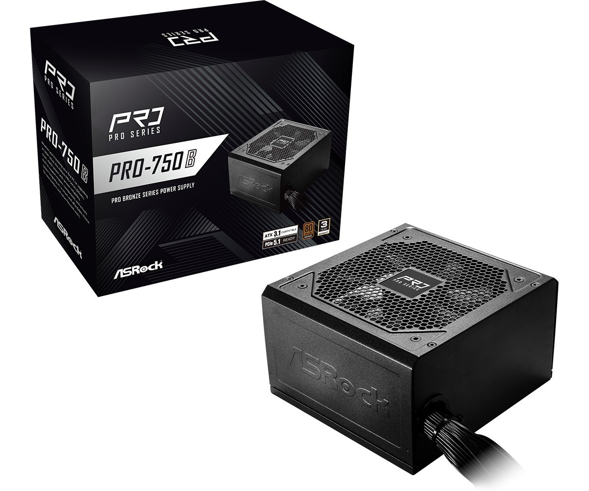 Asrock PRO-750B power supply unit 750