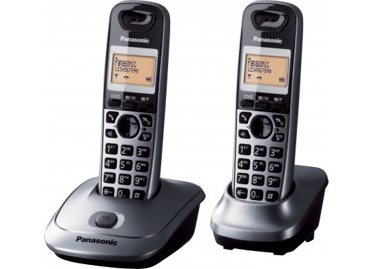 Panasonic KX-TG2512 DECT telephone Black Caller