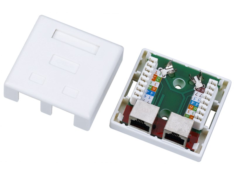 Alantec GN004 vadu savienotājs RJ45 balts